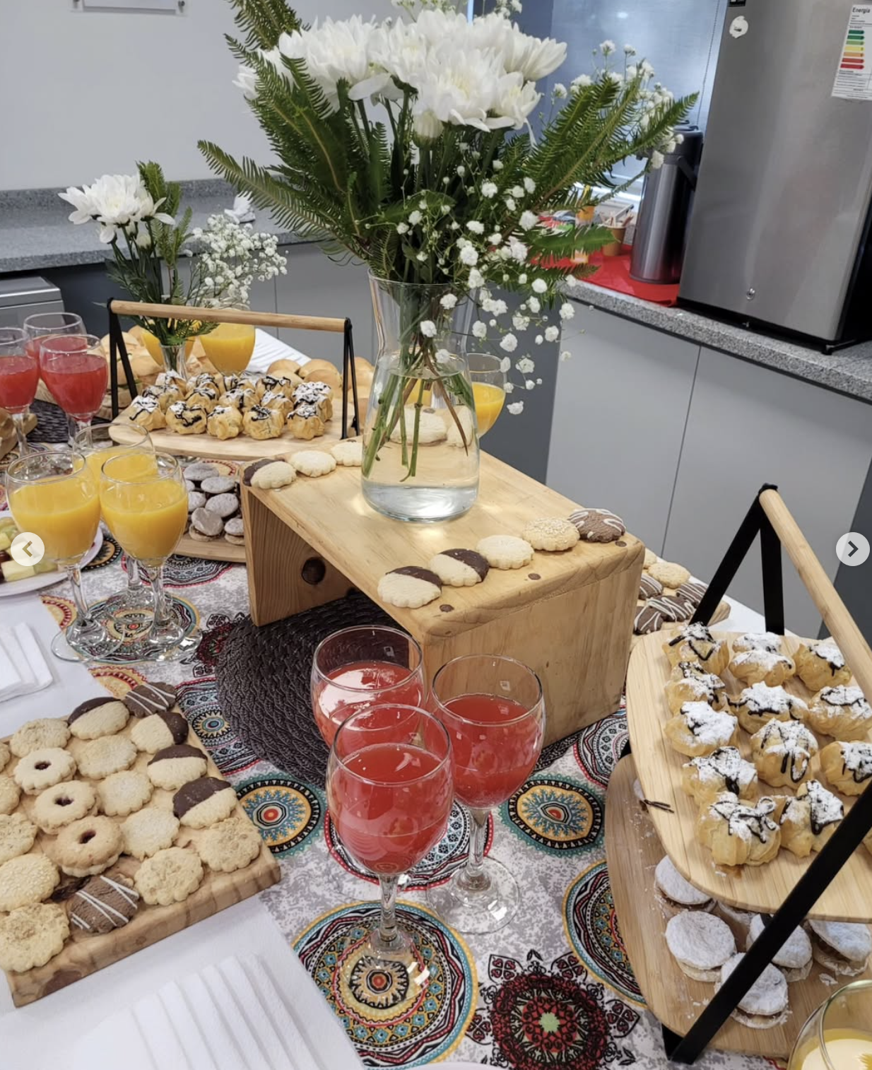 Mesa de dulces y postres Bistró